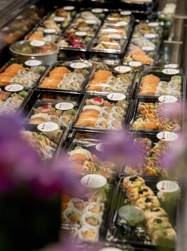 BAMBUS Sushidisk Nederst Til Venstre